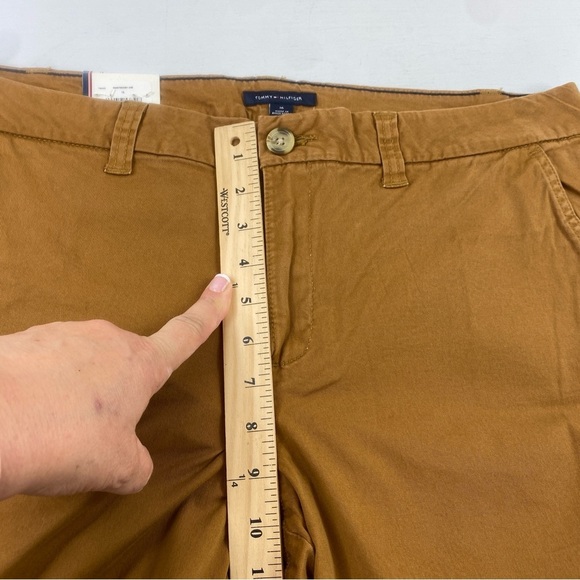 NWT Tommy Hilfiger Women’s Classic Style‎ Brown Chinos Sz 16 - Picture 10 of 12